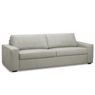 Sofá 2 Lugares Para Sala de Estar Living 150cm Aurora L06 Couro Cinza Claro - Lyam Decor