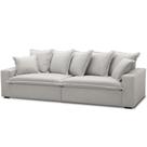 Sofá 2 Lugares Para Sala de Estar Living 200cm Arbane F04 Linho Mescla - Lyam Decor