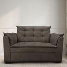 Sofá 2 Lugares Para Sala Moderno Confortável Alicia Suede marrom Sofá 2 Lugares Para Sala Moderno Confortável Alicia Suede marrom