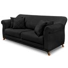 Sofa 2 Lugares Retro Polo 160cm Com Almofada Veludo 2237 Ezz 2237 Sofa 2 Lugares Retro Polo 160cm Com Almofada Veludo 2237 Ezz 2237