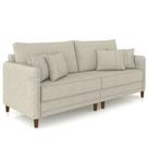 Sofá 2 Lugares Sala de Estar Living 172cm Asbury K01 Linho Champagne - Lyam Decor