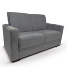 Sofá 2 Lugares Sala de Estar Recepção Suede Vitoria Cinza Sofá 2 Lugares Sala de Estar Recepção Suede Vitoria Cinza