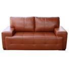 Sofá 2 Lugares Sala de Estar Roma 180 cm Couro Conhaque G58 - Gran Belo Sofá 2 Lugares Sala de Estar Roma 180 cm Couro Conhaque G58 - Gran Belo