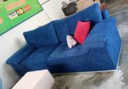 Sofá 2 lugares suede