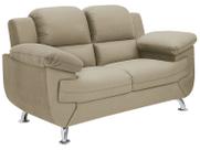Sofá 2 Lugares Suede Spazium Linoforte