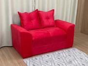 Sofá 2 Lugares Vermelho 608 Porto