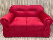 Sofá 2 Lugares Vermelho 608 Viena