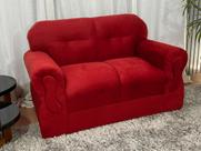 Sofá 2 Lugares Vermelho 608 Viena