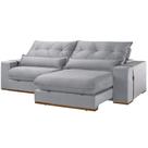 Sofá 230 cm Braço 25 cm Retrátil e Reclinável Lake Meu Sofá Online