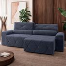 Sofá 230cm 4 Lugares Retratil e Reclinavel Houston