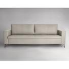 Sofa 230Cm Pes Em Aco Carbono Linho Adrian Sofa 230Cm Pes Em Aco Carbono Linho Adrian