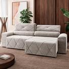 Sofá 250cm 4 lugares retratil e reclinavel Houston