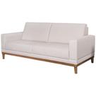 Sofa 3 Lugares 180 Cm Crons Linho Bege Vazzano Bege Sofa 3 Lugares 180 Cm Crons Linho Bege Vazzano Bege