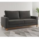 Sofá 3 Lugares 180cm Veludo Living
