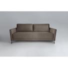 Sofa 3 Lugares 200Cm Veludo Pes Aco Nikos Sofa 3 Lugares 200Cm Veludo Pes Aco Nikos