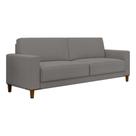 Sofá 3 Lugares 220cm Chili Linho Cinza - Sallar Home