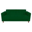Sofá 3 Lugares Arezzo Suede Verde