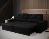 Sofá 3 Lugares Athena assento Retrátil e Reclinavel 2,00m(L)