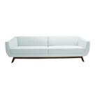 Sofá 3 Lugares Boomer 230cm Corano Branco - Gran Belo