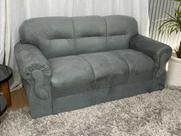 Sofá 3 Lugares Cinza 605 Viena Sofá 3 Lugares Cinza 605 Viena