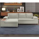 Sofá 3 Lugares com Chaise Clássico Invertido Sofá 3 Lugares com Chaise Clássico Invertido