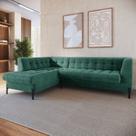 Sofá 3 Lugares com Chaise Terminal Cod. 2879 Zênite Yescasa Verde Militar Sofá 3 Lugares com Chaise Terminal Cod. 2879 Zênite Yescasa Verde Militar