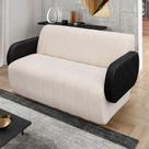 Sofá 3 Lugares Decorativo 148cm Túlio Sintético PU e Bouclê K01 - D Rossi