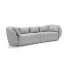 Sofá 3 Lugares Dubai Itacaré Cinza 212 cm