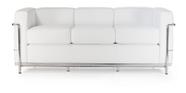 Sofá 3 lugares le corbusier premium