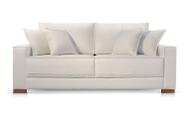 Sofá 3 Lugares Linho OffWhite Helô 2,4m