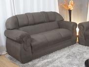 Sofá 3 Lugares Marrom 603 Corsa