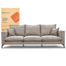 Sofá 3 Lugares Modular Boma. 2,40m Boucle Sofá inBox