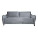 Sofá 3 Lugares Nikos Cinza 220 cm Sofá 3 Lugares Nikos Cinza 220 cm