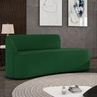 Sofá 3 Lugares Orgânico 180 cm Morgan Suede Verde Sofá 3 Lugares Orgânico 180 cm Morgan Suede Verde