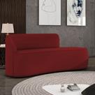 Sofá 3 Lugares Orgânico 180 cm Morgan Veludo Marsala Sofá 3 Lugares Orgânico 180 cm Morgan Veludo Marsala