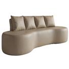 Sofa 3 Lugares Organico Ibiza 210 cm material sintético Vazzano