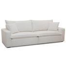 Sofá 3 Lugares Para Sala de Estar Living 220cm Gleiser F04 Linho Off White - Lyam Decor Sofá 3 Lugares Para Sala de Estar Living 220cm Gleiser F04 Linho Off White - Lyam Decor