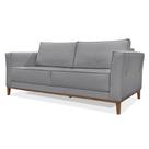Sofá 3 Lugares Potenza Linho Cinza 190 cm
