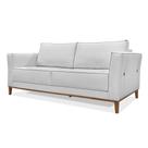 Sofá 3 Lugares Potenza Linho Rústico Grigio 230 cm