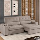 Sofá 3 Lugares Retrátil e Reclinável 230cm Multimóveis CR45243