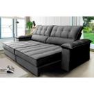 Sofá 3 Lugares Retratil e Reclinável 300cm Multimóveis CR45247