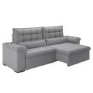 Sofá 3 Lugares Retrátil e Reclinável com Entrada USB Panamá 230cm