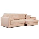 Sofá 3 Lugares Retrátil e Reclinável Prime Linho Creme 230 cm