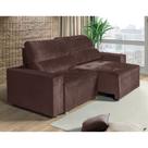 Sofá 3 Lugares Retrátil Reclinável 210cm Veludo Austria New Berflex Estofados