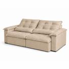 Sofá 3 lugares Retrátil Reclinável Molas Ensacadas D33 Soft Conforto Premium
