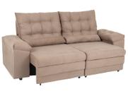 Sofá 3 Lugares Retrátil Reclinável Suede Phormatta Colômbia SMP