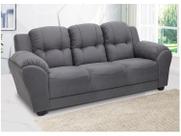 Sofá 3 Lugares Suede Adágio Linoforte