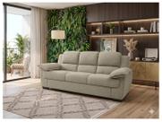 Sofá 3 Lugares Suede Carmel Linoforte