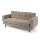 Sofá 3 Lugares Suede Escritório e Recepção Vitrola