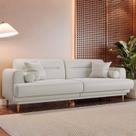 Sofá 4 Lugares 220cm Linho 2340 Lisboa